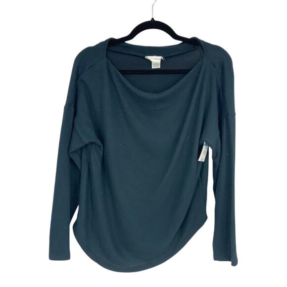 Caslon Cozy Hacci Knit Top Black Size Small NWOT $49 MSRP - Picture 3 of 8